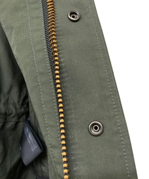 THE RERACS（ザ リラクス）THE RERACS (ザ リラクス) 17SS LONG MODSCOAT NONLINER グリーン サイズ:38の古着・服飾アイテム