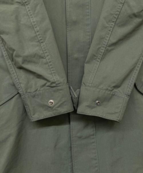 THE RERACS（ザ リラクス）THE RERACS (ザ リラクス) 17SS LONG MODSCOAT NONLINER グリーン サイズ:38の古着・服飾アイテム