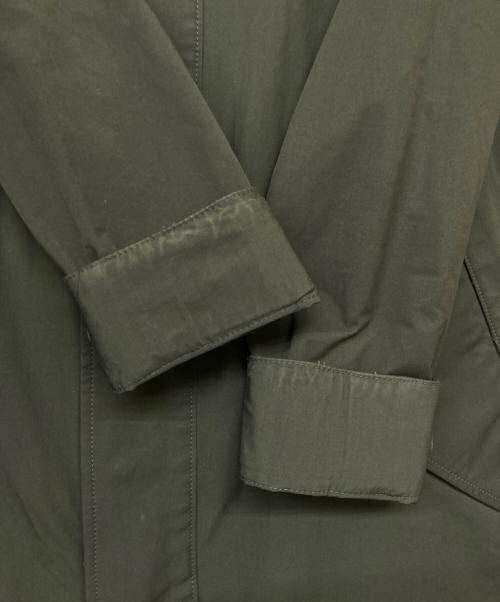 THE RERACS（ザ リラクス）THE RERACS (ザ リラクス) 17SS LONG MODSCOAT NONLINER グリーン サイズ:38の古着・服飾アイテム