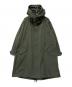 THE RERACS（ザ リラクス）の古着「17SS LONG MODSCOAT NONLINER」｜グリーン