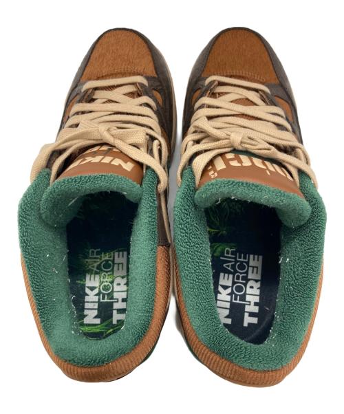 NIKE（ナイキ）NIKE (ナイキ) NIGO (二ゴー) Air Force 3 Low SP スニーカー ブラウン サイズ:28.5の古着・服飾アイテム
