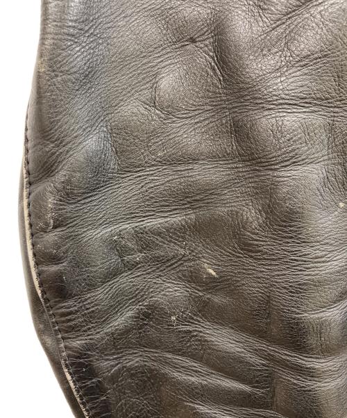 PERFECTO by Schott（パーフェクト バイ ショット）PERFECTO by Schott (パーフェクト バイ ショット) レザーライダースジャケット ブラック サイズ:34の古着・服飾アイテム