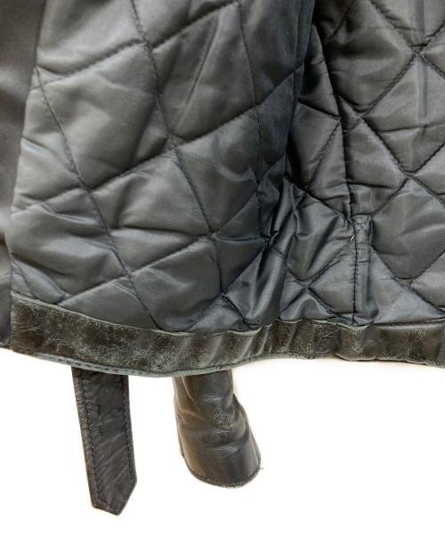 PERFECTO by Schott（パーフェクト バイ ショット）PERFECTO by Schott (パーフェクト バイ ショット) レザーライダースジャケット ブラック サイズ:34の古着・服飾アイテム