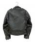 PERFECTO by Schott (パーフェクト バイ ショット) レザーライダースジャケット ブラック サイズ:34：23000円