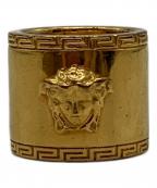 VERSACEヴェルサーチェ）の古着「ワイドリング」｜ゴールド