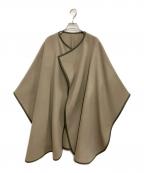 Plageプラージュ）の古着「ポンチョコート」｜ベージュ