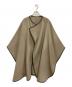 Plage（プラージュ）の古着「ポンチョコート」｜ベージュ