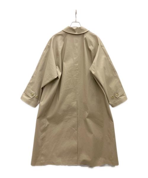MACKINTOSH（マッキントッシュ）MACKINTOSH (マッキントッシュ) ゴム引きオーバーサイズドステンカラーコート ベージュ サイズ:8の古着・服飾アイテム