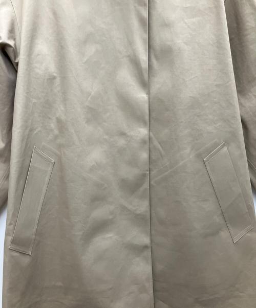 MACKINTOSH（マッキントッシュ）MACKINTOSH (マッキントッシュ) ゴム引きオーバーサイズドステンカラーコート ベージュ サイズ:8の古着・服飾アイテム