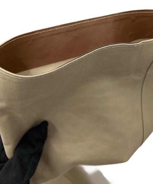 MACKINTOSH（マッキントッシュ）MACKINTOSH (マッキントッシュ) ゴム引きオーバーサイズドステンカラーコート ベージュ サイズ:8の古着・服飾アイテム