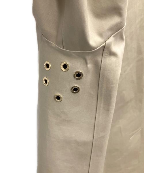 MACKINTOSH（マッキントッシュ）MACKINTOSH (マッキントッシュ) ゴム引きオーバーサイズドステンカラーコート ベージュ サイズ:8の古着・服飾アイテム