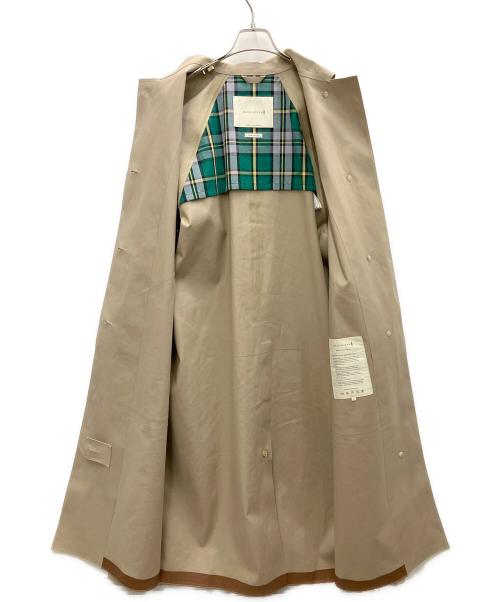 MACKINTOSH（マッキントッシュ）MACKINTOSH (マッキントッシュ) ゴム引きオーバーサイズドステンカラーコート ベージュ サイズ:8の古着・服飾アイテム