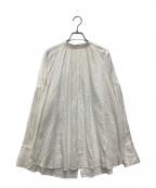 Curensologyカレンソロジー）の古着「2WAYギャザーブラウス」｜ホワイト