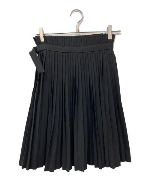 ISSEY MIYAKE（イッセイミヤケ）ISSEY MIYAKE (イッセイミヤケ) プリーツスカート ブラック サイズ:Mの古着・服飾アイテム