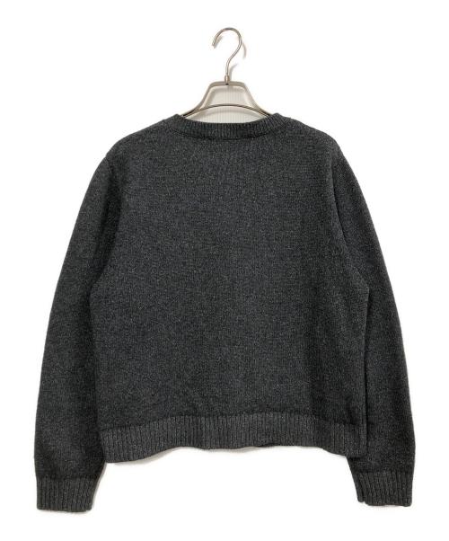 anuans（アニュアンス）anuans (アニュアンス) ウールカポックニットセット グレー サイズ:Mの古着・服飾アイテム