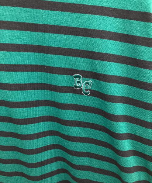 Off The Court by NBA（オフ・ザ・コート バイ NBA）OFF THE COURT BY NBA (オフ・ザ・コート バイ NBA) Spick and Span (スピックアンドスパン) NBAロゴボーダーカットソー グリーン サイズ:SIZEFREEの古着・服飾アイテム