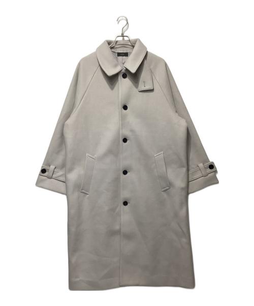 CLEL（クレイル）CLEL (クレイル) Tech Melton Loose Soutien Collar Coat アイボリー サイズ:Ｌの古着・服飾アイテム