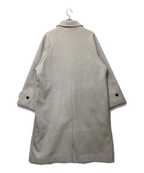 CLEL（クレイル）CLEL (クレイル) Tech Melton Loose Soutien Collar Coat アイボリー サイズ:Ｌの古着・服飾アイテム