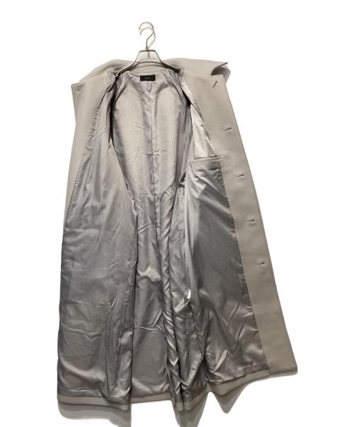 CLEL（クレイル）CLEL (クレイル) Tech Melton Loose Soutien Collar Coat アイボリー サイズ:Ｌの古着・服飾アイテム