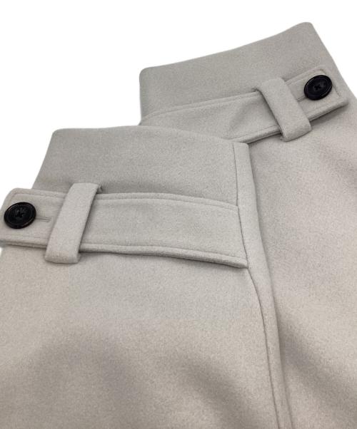 CLEL（クレイル）CLEL (クレイル) Tech Melton Loose Soutien Collar Coat アイボリー サイズ:Ｌの古着・服飾アイテム