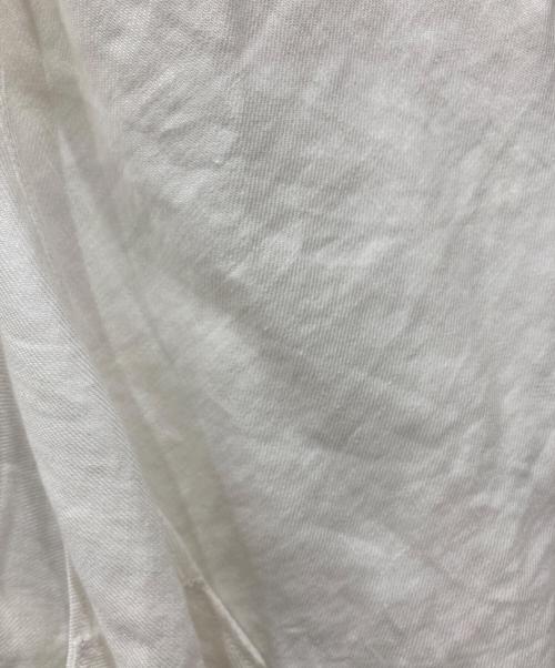 COCUCA（コキュカ）COCUCA (コキュカ) バイヤスカットオフスカート ホワイト サイズ:1の古着・服飾アイテム