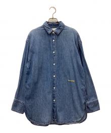 upper hights（アッパーハイツ）の古着「THE ELINE デニムシャツ」｜インディゴ