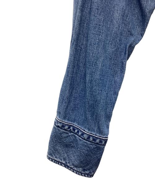 upper hights（アッパーハイツ）upper hights (アッパーハイツ) THE ELINE デニムシャツ インディゴ サイズ:SIZE 1の古着・服飾アイテム