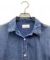 中古・古着 upper hights (アッパーハイツ) THE ELINE デニムシャツ インディゴ サイズ:SIZE 1：6000円