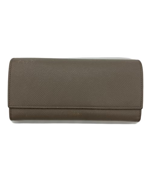 CELINE（セリーヌ）CELINE (セリーヌ) 長財布 グレージュの古着・服飾アイテム