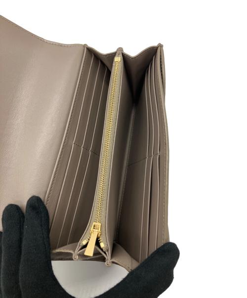 CELINE（セリーヌ）CELINE (セリーヌ) 長財布 グレージュの古着・服飾アイテム