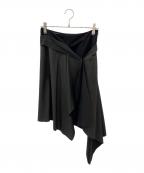 Maison Martin Margielaメゾンマルタンマルジェラ）の古着「アシンメトリースカート」｜グレー