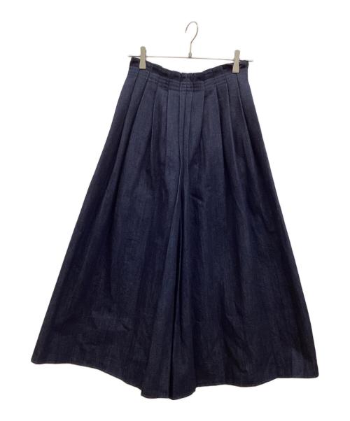 MM6 Maison Margiela（エムエムシックスメゾンマルジェラ）MM6 Maison Margiela (エムエムシックスメゾンマルジェラ) Pleated Pants インディゴ サイズ:38の古着・服飾アイテム