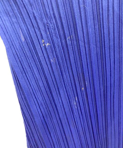 PLEATS PLEASE（プリーツプリーズ）PLEATS PLEASE (プリーツプリーズ) プリーツワンピース ブルー サイズ:3の古着・服飾アイテム