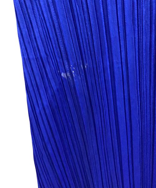 PLEATS PLEASE（プリーツプリーズ）PLEATS PLEASE (プリーツプリーズ) プリーツワンピース ブルー サイズ:3の古着・服飾アイテム