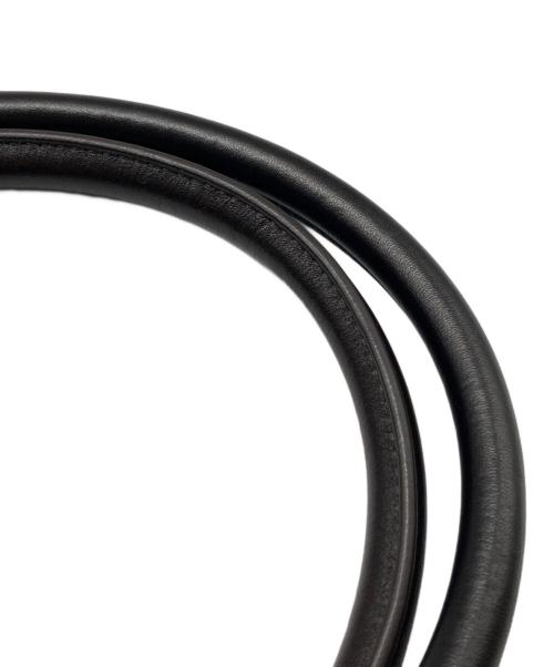 Salvatore Ferragamo（サルヴァトーレ フェラガモ）Salvatore Ferragamo (サルヴァトーレ フェラガモ) ファー切替 ガンチーニレザー バッグ ブラウンの古着・服飾アイテム