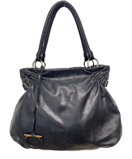 Salvatore Ferragamo（サルヴァトーレ フェラガモ）Salvatore Ferragamo (サルヴァトーレ フェラガモ) レザートートバッグの古着・服飾アイテム