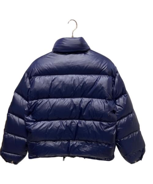 PRADA（プラダ）PRADA (プラダ) シャイニーナイロンダウンジャケット　SGC089 ネイビー サイズ:Mの古着・服飾アイテム