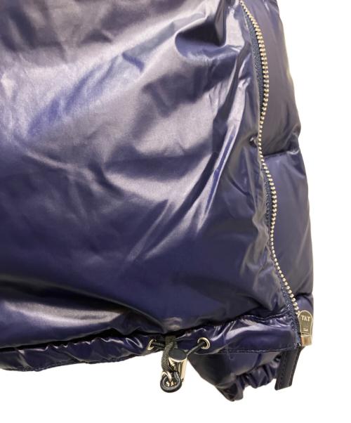 PRADA（プラダ）PRADA (プラダ) シャイニーナイロンダウンジャケット　SGC089 ネイビー サイズ:Mの古着・服飾アイテム