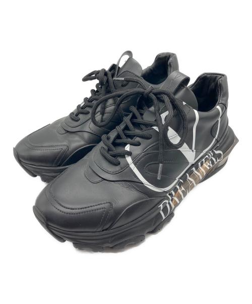VALENTINO GARAVANI（ヴァレンティノ・ガラヴァーニ）VALENTINO GARAVANI (ヴァレンティノ・ガラヴァーニ) vlogo dreamers bounce sneakers ブラック サイズ:41の古着・服飾アイテム