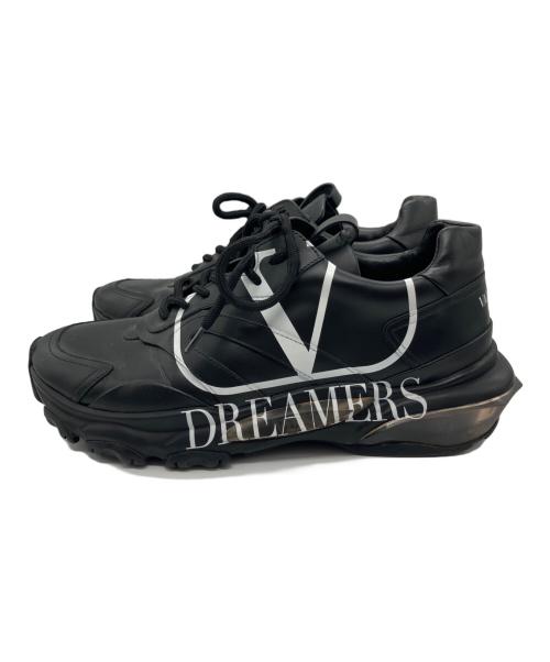 VALENTINO GARAVANI（ヴァレンティノ・ガラヴァーニ）VALENTINO GARAVANI (ヴァレンティノ・ガラヴァーニ) vlogo dreamers bounce sneakers ブラック サイズ:41の古着・服飾アイテム