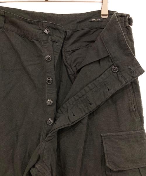 COMOLI（コモリ）COMOLI (コモリ) ブラック 6ポケットパンツ ブラック サイズ:3の古着・服飾アイテム