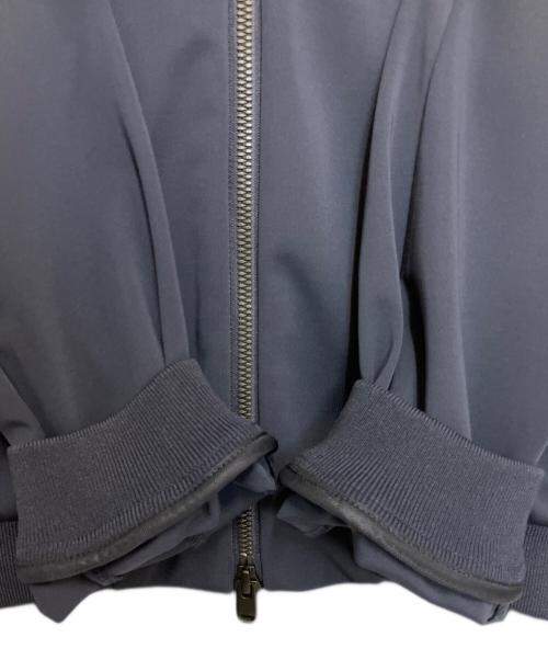 +CLOTHET（クロスクローゼット）+CLOTHET (クロスクローゼット) Matte Twist Flight Jacket ネイビー サイズ:2の古着・服飾アイテム