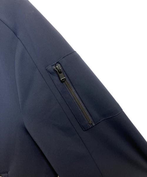 +CLOTHET（クロスクローゼット）+CLOTHET (クロスクローゼット) Matte Twist Flight Jacket ネイビー サイズ:2の古着・服飾アイテム