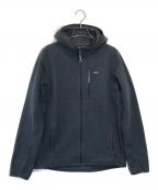 Patagoniaパタゴニア）の古着「R1 エア・フルジップ・フーディ」｜ブルー
