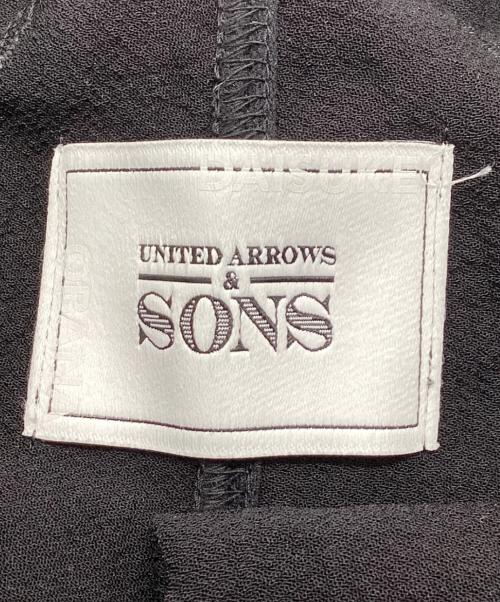 UNITED ARROWS & SONS（ユナイテッドアローズ アンド サンズ）UNITED ARROWS & SONS (ユナイテッドアローズ アンド サンズ) Ⅰ BELT JODHPUR/パンツ ブラック サイズ:Mの古着・服飾アイテム