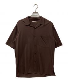 UNITED ARROWS（ユナイテッドアローズ）の古着「スムース オープンカラーシャツ」｜ブラウン