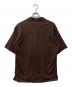 UNITED ARROWS (ユナイテッドアローズ) スムース オープンカラーシャツ ブラウン サイズ:L：4500円