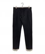 giab's ARCHIVIOジャブス アルキヴィオ）の古着「2プリーツパンツ」｜ブラック