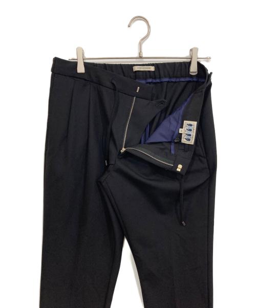 giab's ARCHIVIO（ジャブス アルキヴィオ）giab's ARCHIVIO (ジャブス アルキヴィオ) 2プリーツパンツ ブラック サイズ:48の古着・服飾アイテム