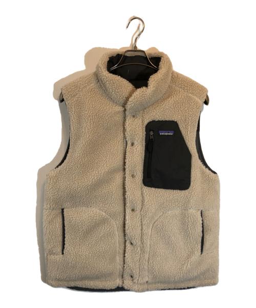 Patagonia（パタゴニア）Patagonia (パタゴニア) Reversible Bivy Down Vest グレー サイズ:SIZE Mの古着・服飾アイテム